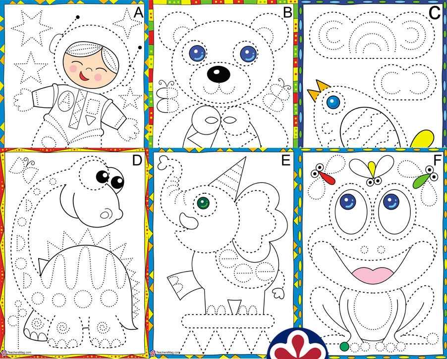 Free Alphabet Trace Letters For Pre k And Kinder Free4Classrooms 