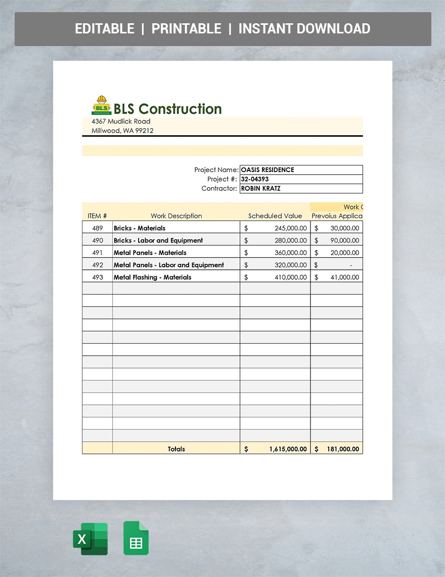 Free Blank Schedule Of Values Template Google Docs Google Sheets 