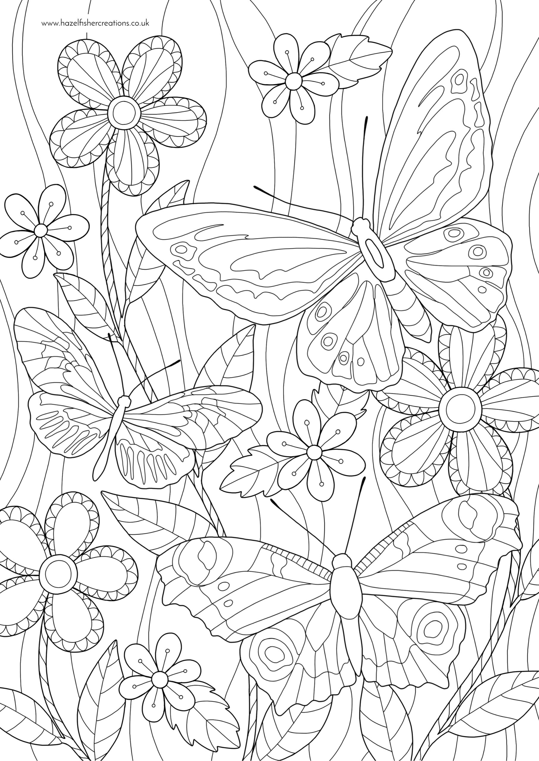 Free Butterfly Colouring In Activity Sheet Printables My XXX Hot Girl