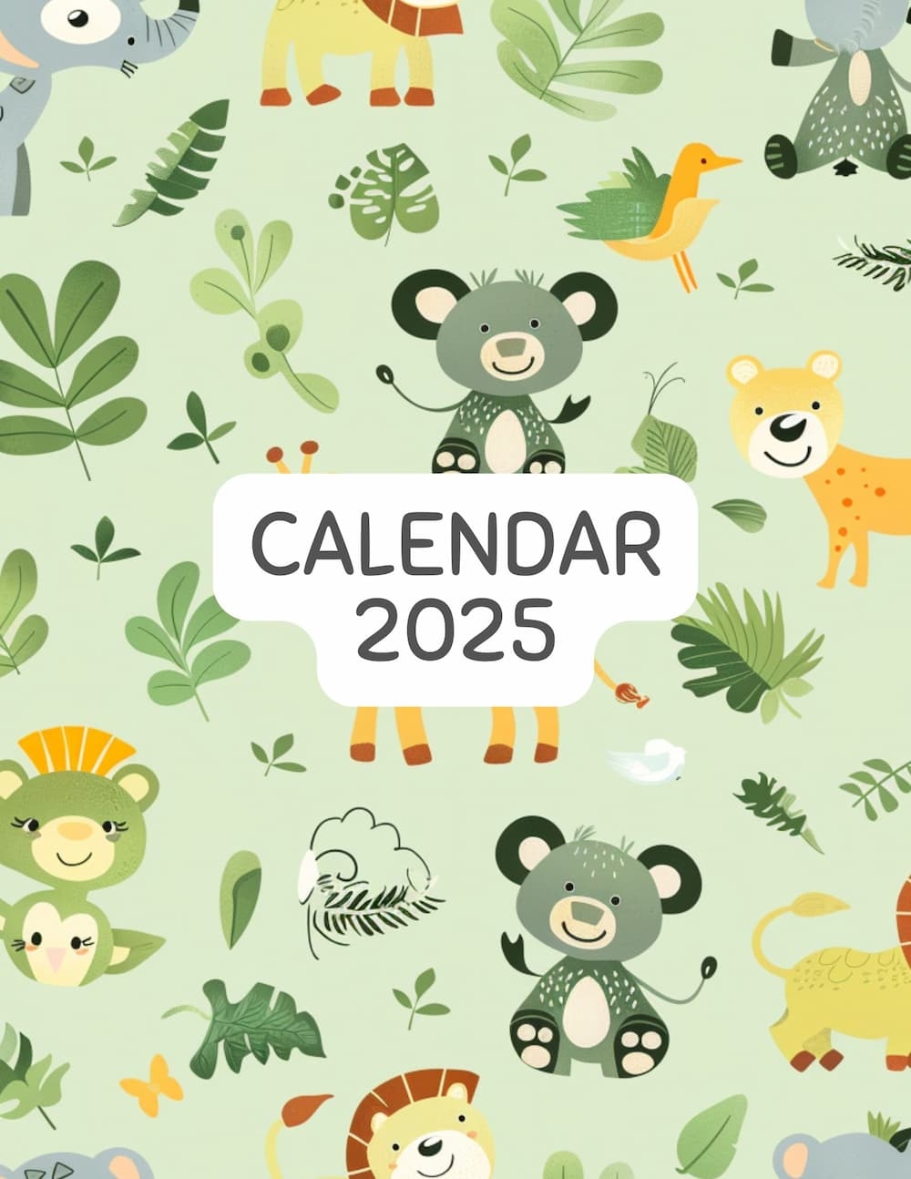 Free Calendar 2025 For Kids Free Kids Printables