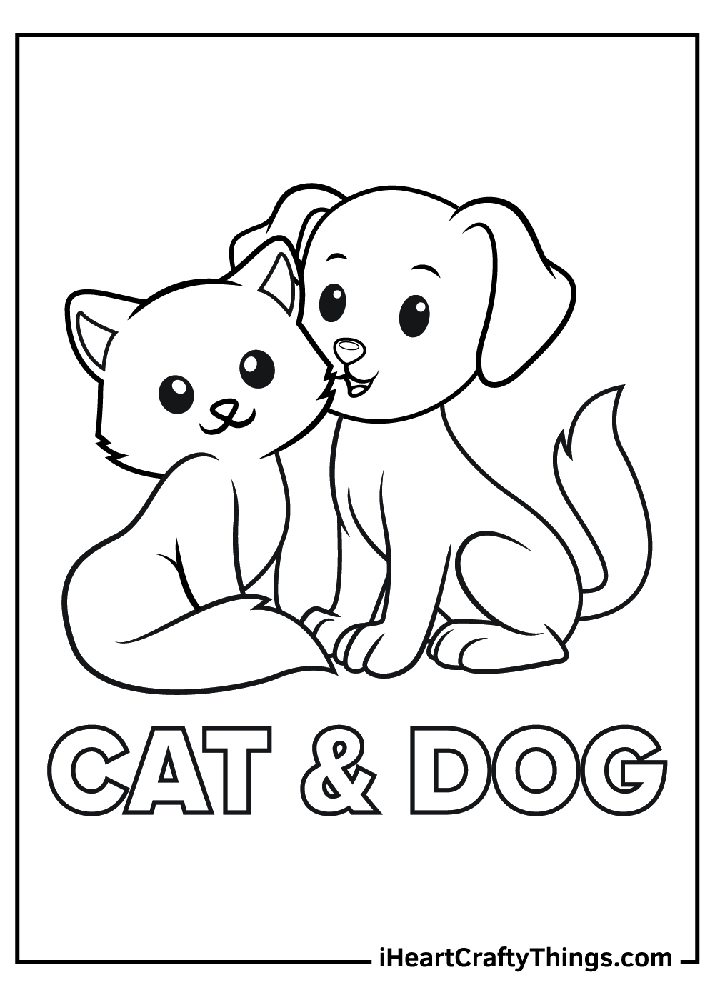 free colouring pages of dogs