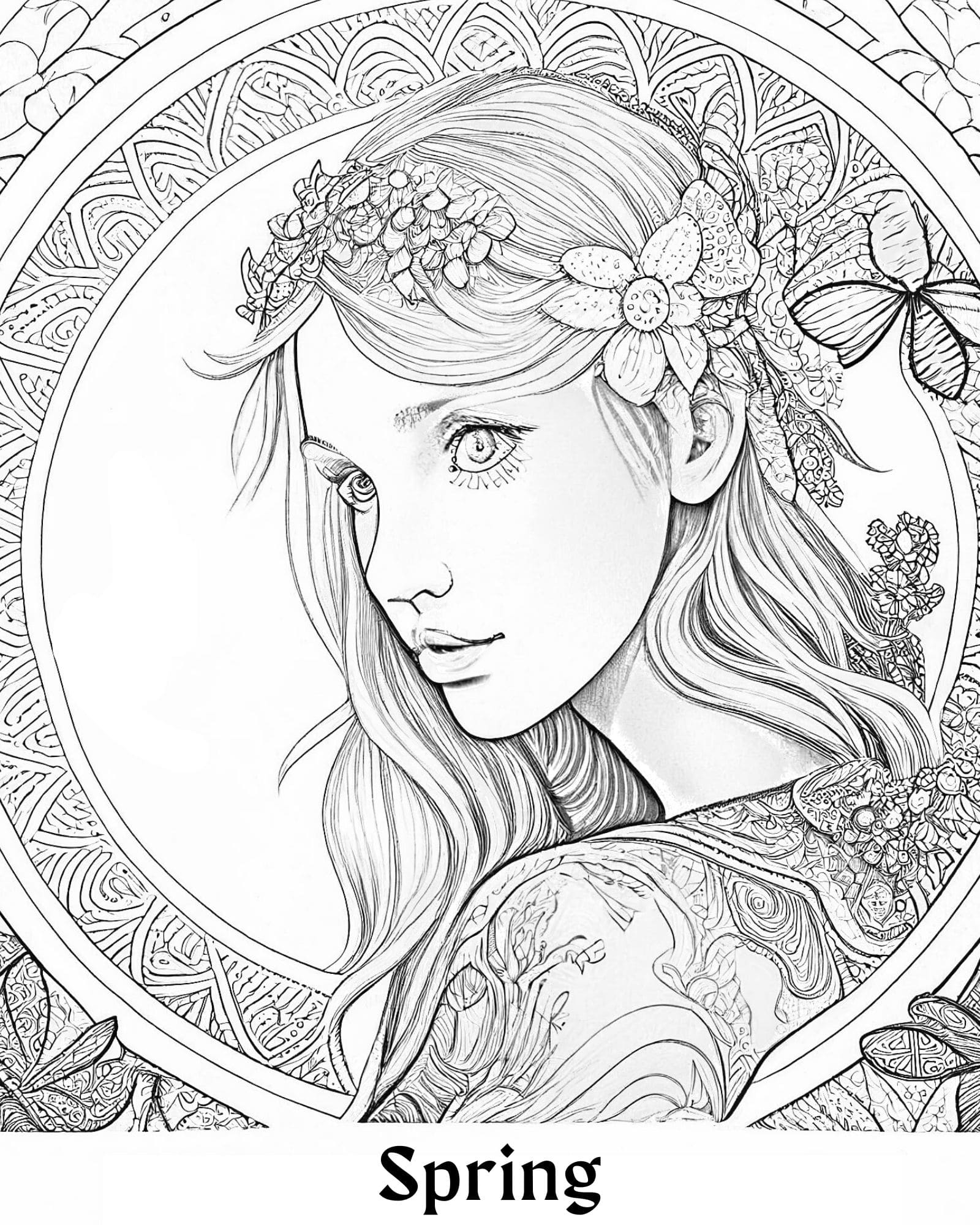 coloring pages printable for adults