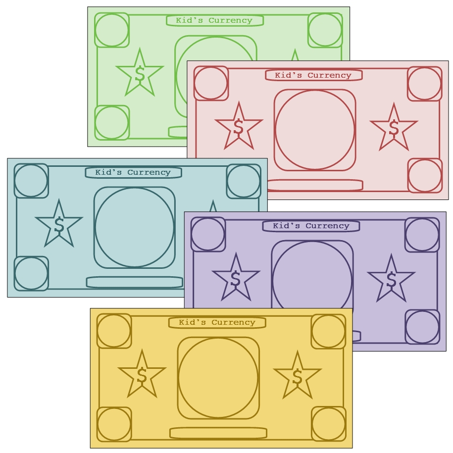 Free Custom Printable Play Money Template NBKomputer