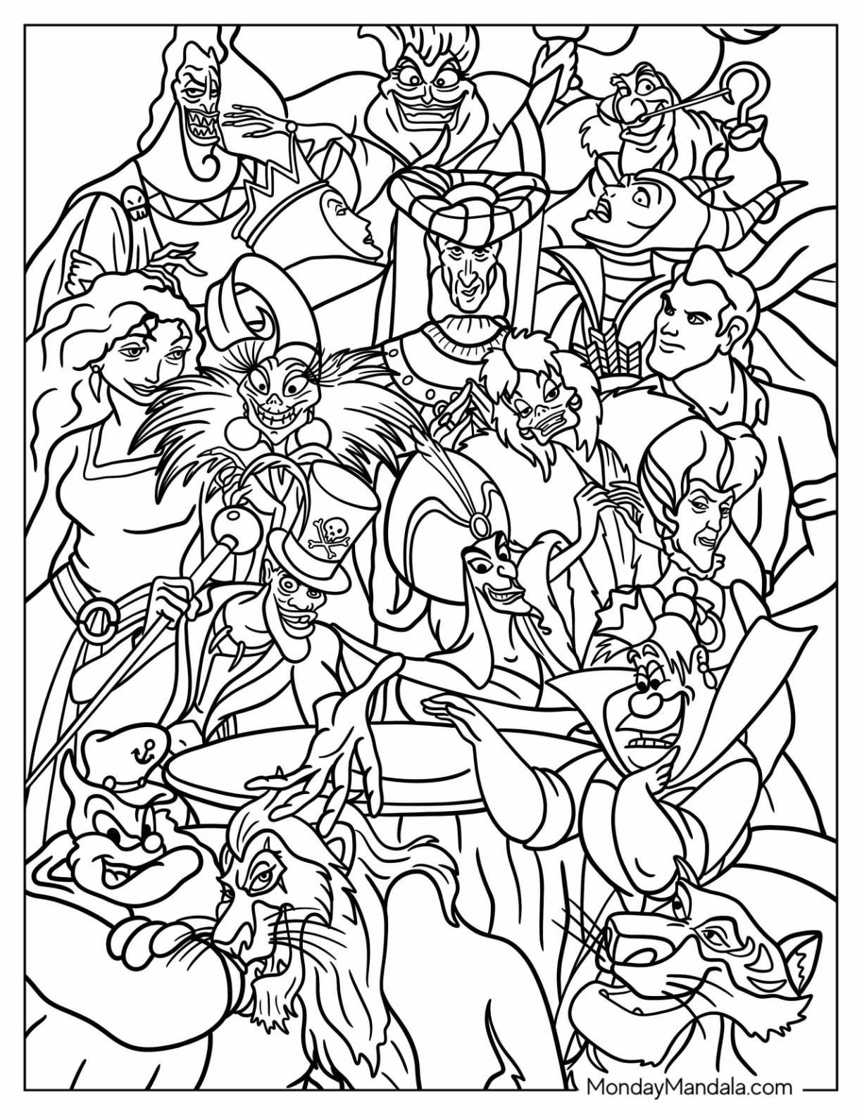 dc villains coloring pages printable