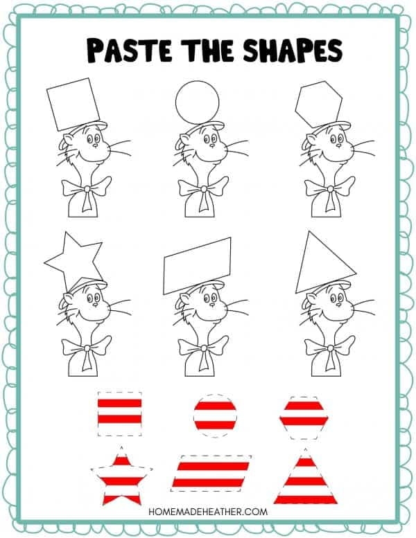 Free Dr Seuss Cat In The Hat Printables Homemade Heather Printable 