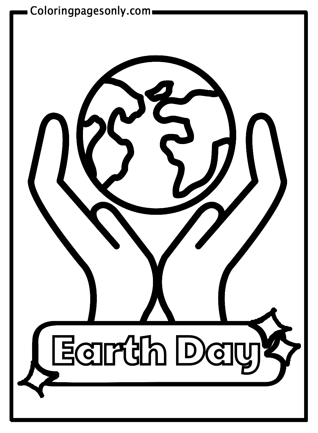 Free Earth Day Coloring Page Free Printable Coloring Pages