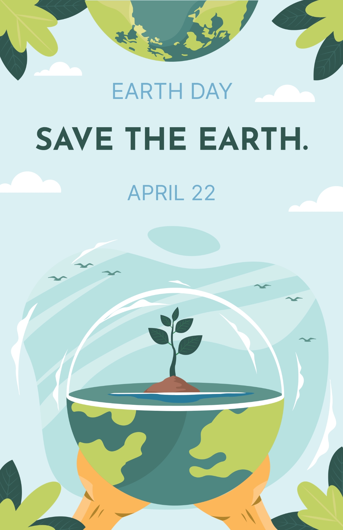 printable template of the earth
