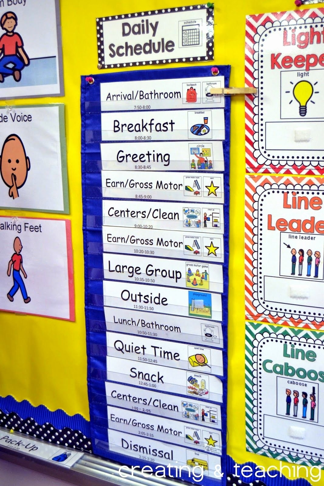 Free Editable Classroom Schedule Template
