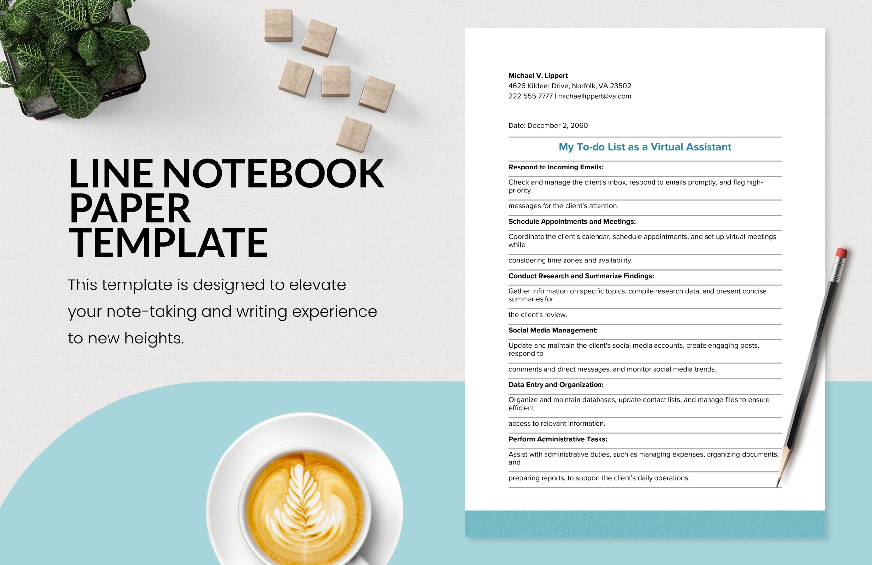 Free Editable Notebook Templates In PDF To Download