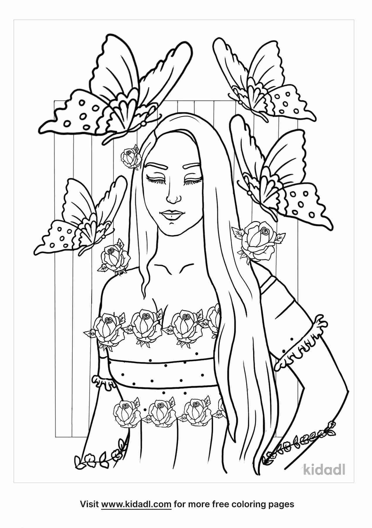 Free For 10 Year Old Girls Coloring Page Coloring Page Printables 
