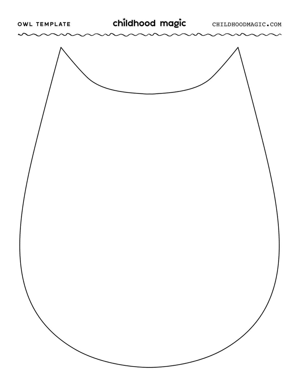 free printable owl pattern