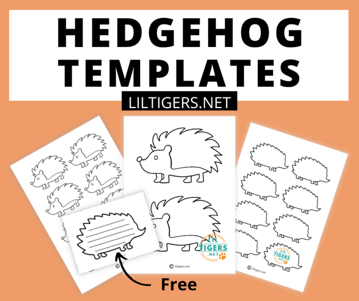 Free Hedgehog Printables