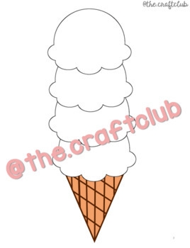 free ice cream templates