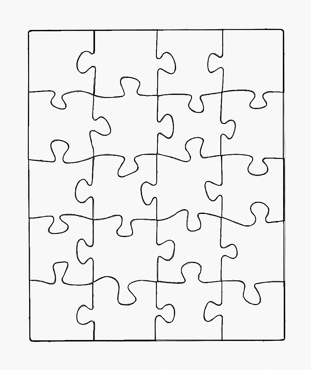 Free Jigsaw Puzzle Templates To Print Hotlasopa