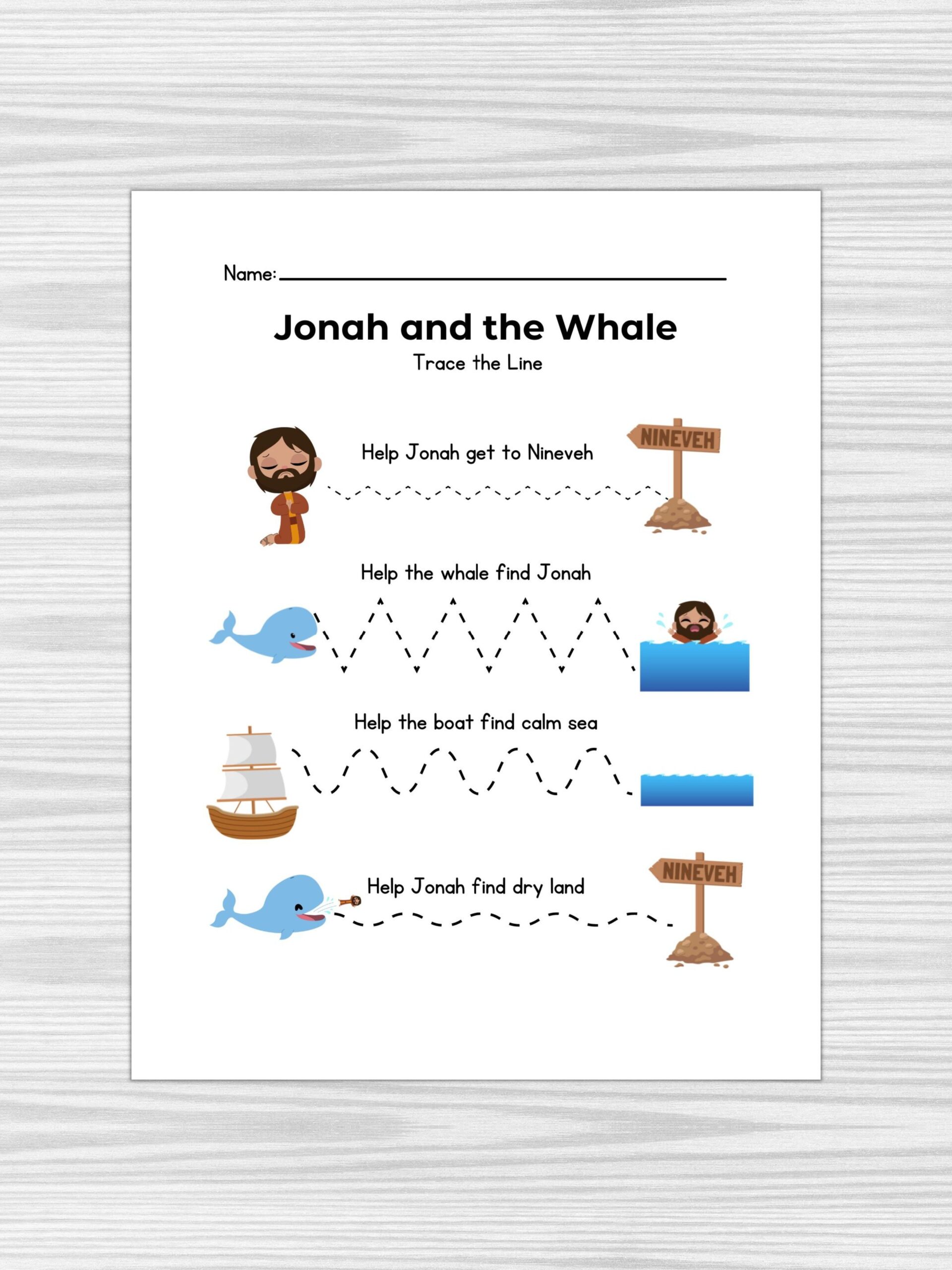 printable jonah and the whale