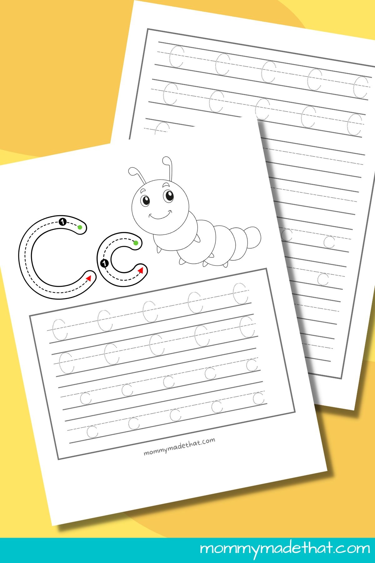 letter c tracing free printable