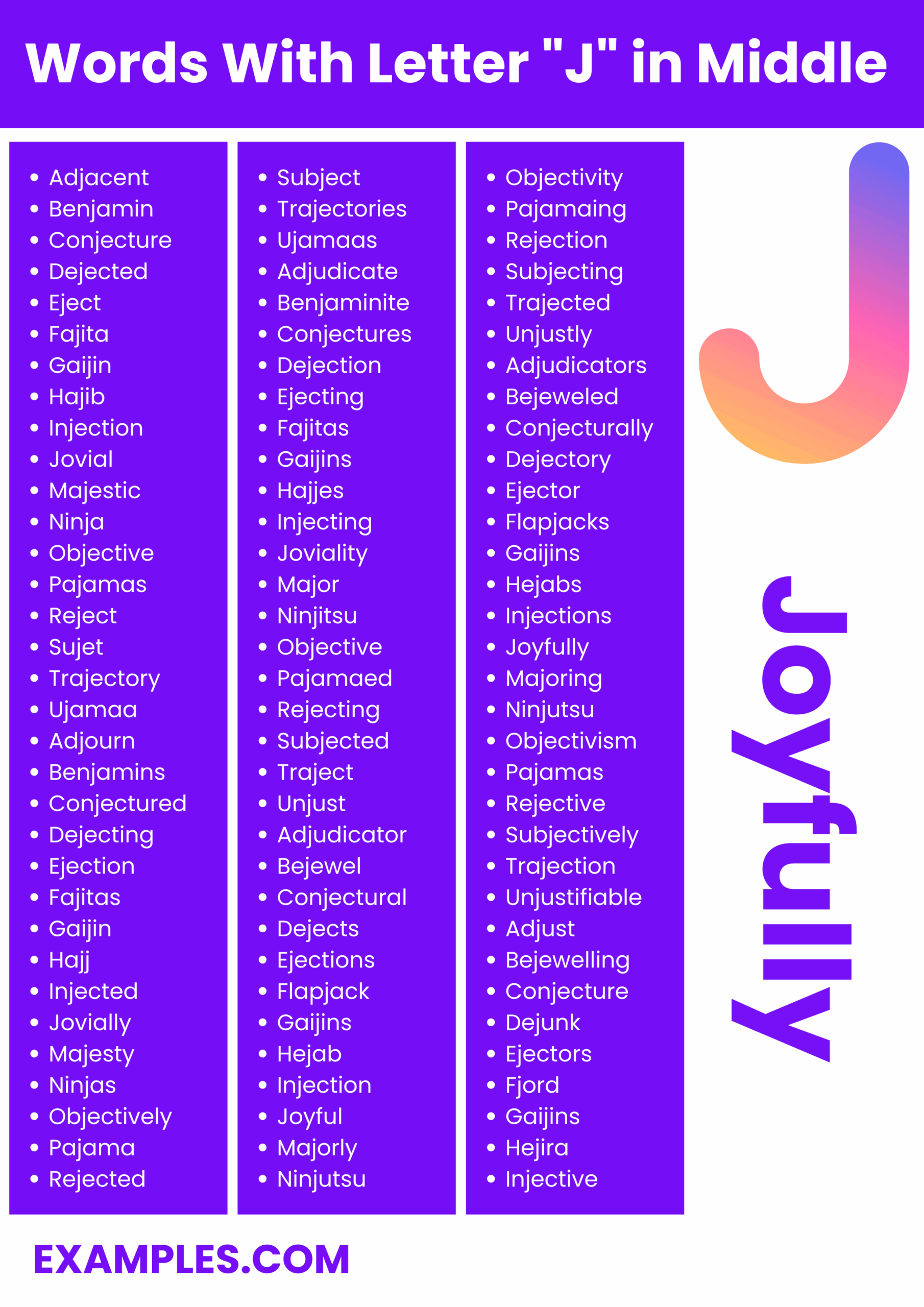 Free Letter J Words Download Free Letter J Words Png Images Free 