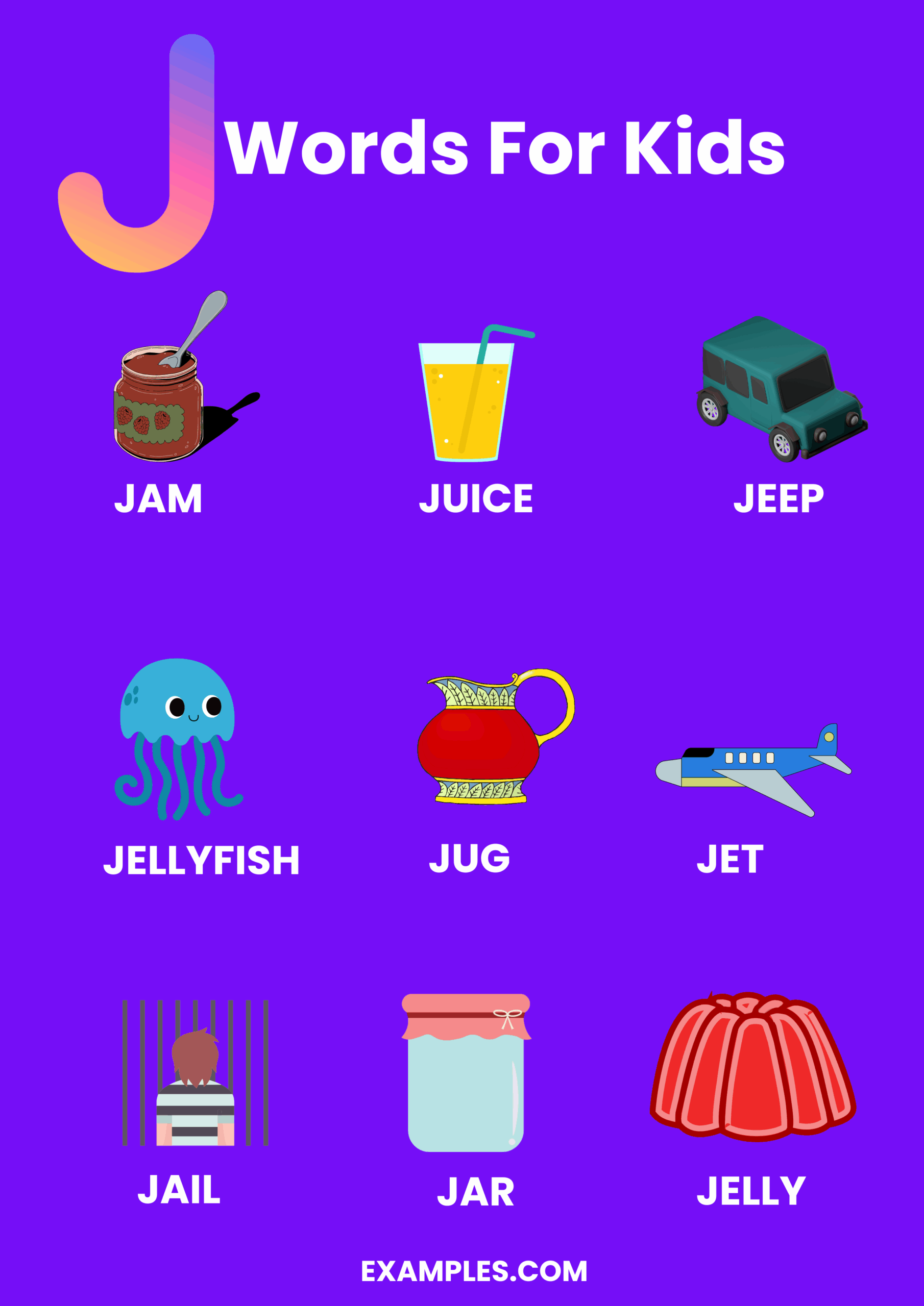 Free Letter J Words Download Free Letter J Words Png Images Free