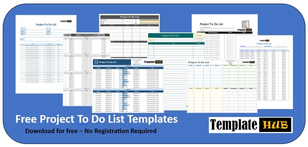 Free List Templates For Word Excel And Google Docs