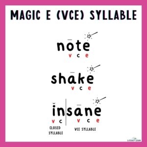 Free Magic E Syllable Practice Worksheet Literacy Learn