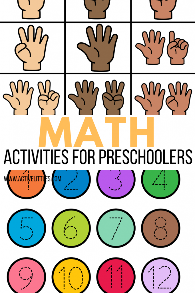 math worksheets for preschoolers