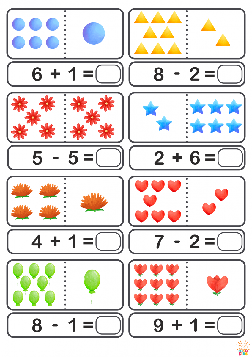 printable math worksheets for kids