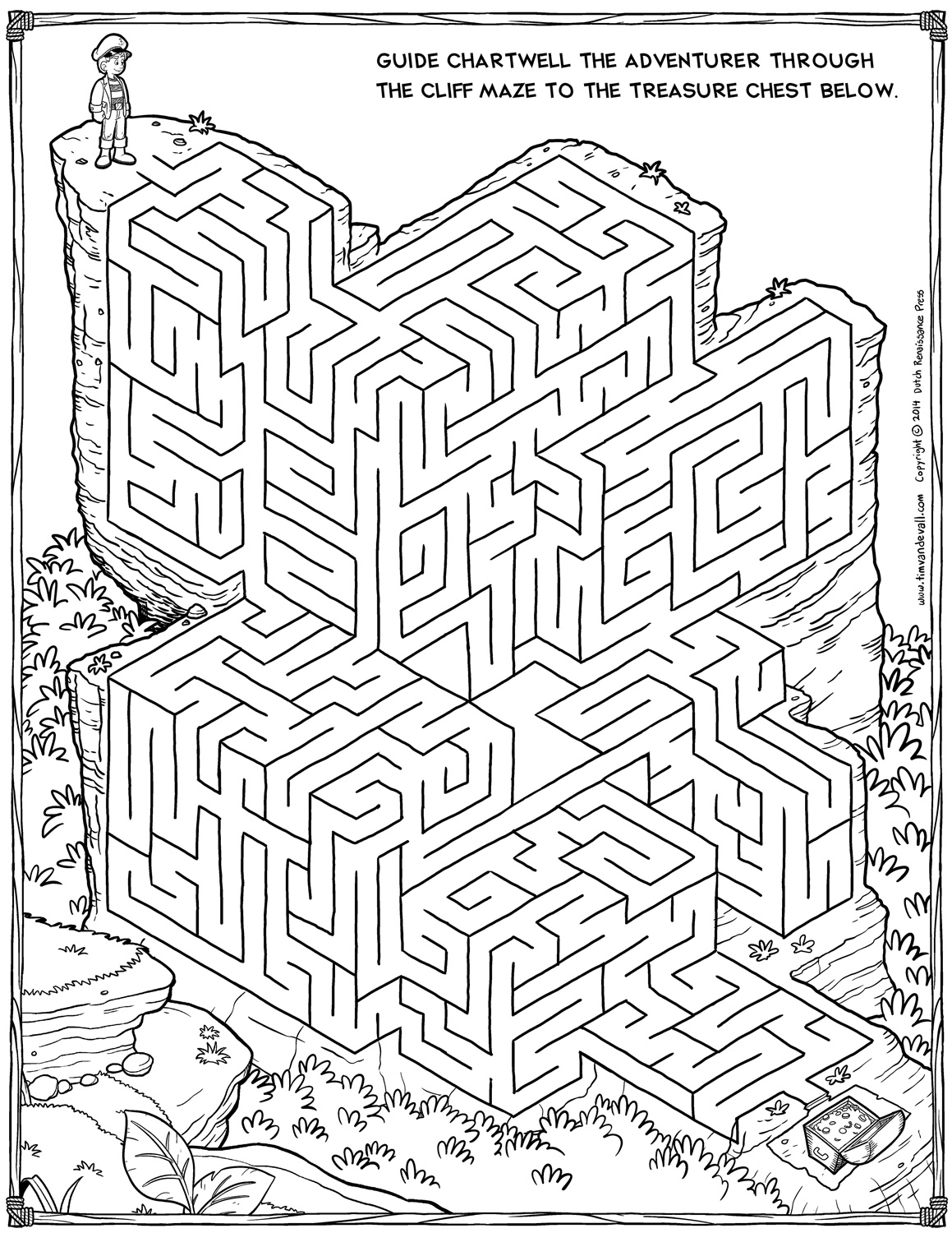 printable maze puzzles