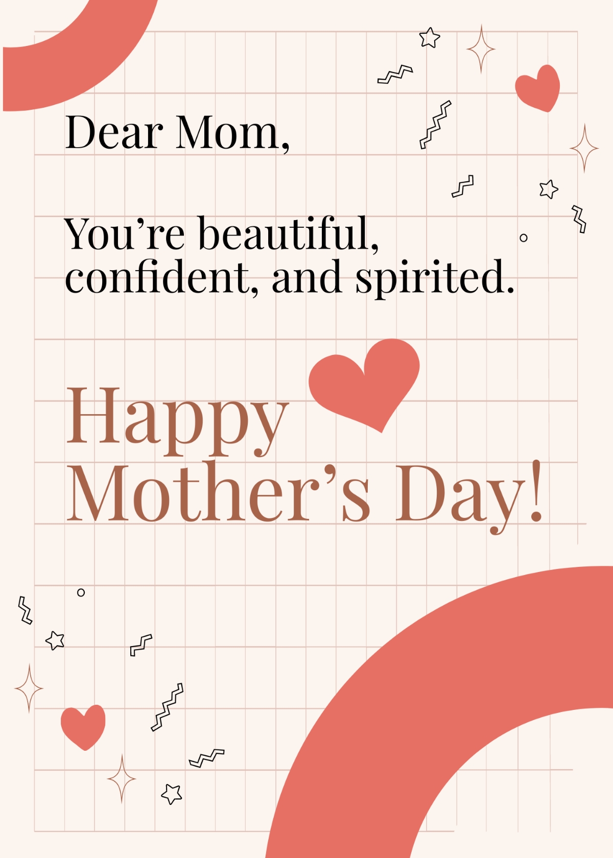 Free Mother 39 s Day Card Template To Edit Online