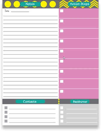 FREE Note Taking Printable Ms Houser