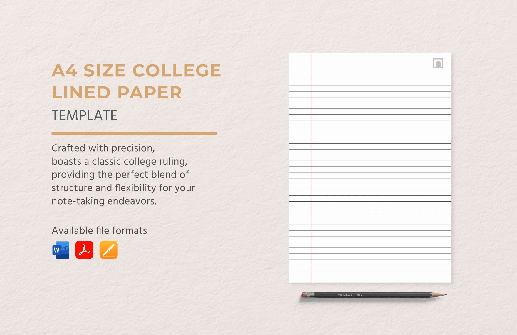 Free Notebook Paper Templates Editable And Printable