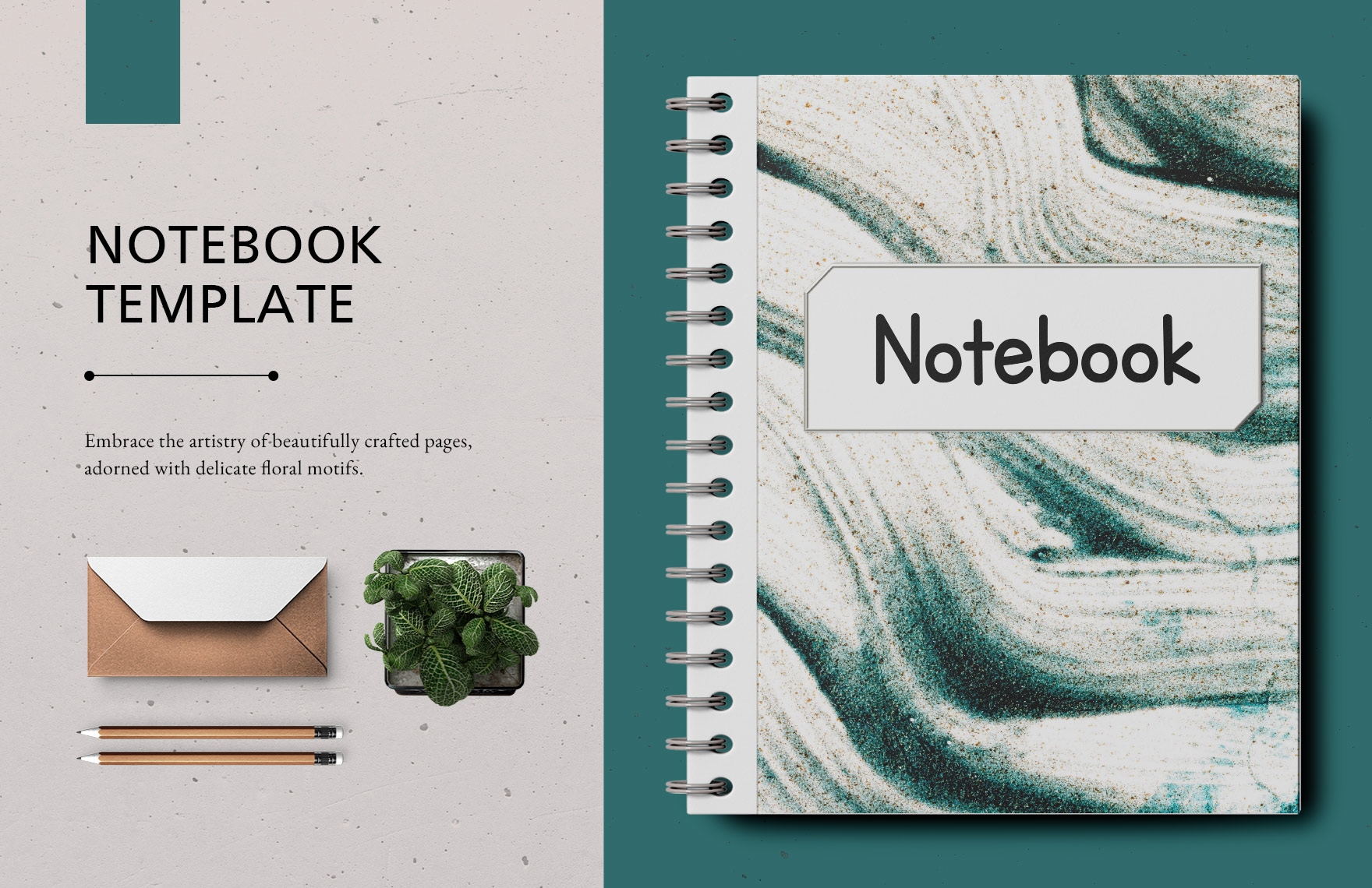 writing notebook template free download