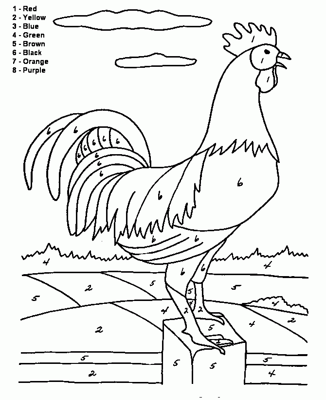 Free Paint By Numbers Coloring Home