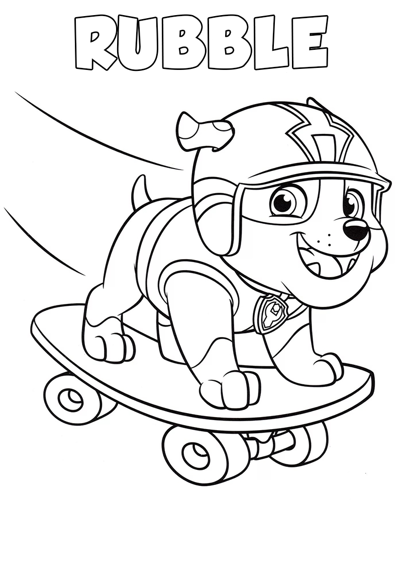 Paw Patrol free printable images