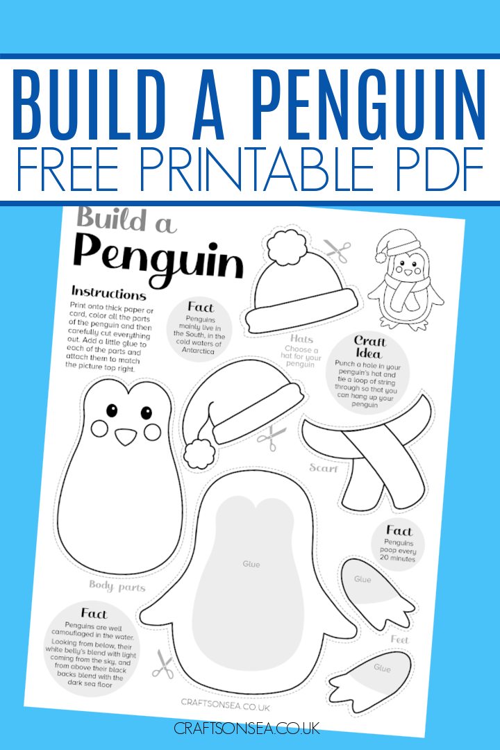 Free Penguin Pattern Printable Free Printables Hub