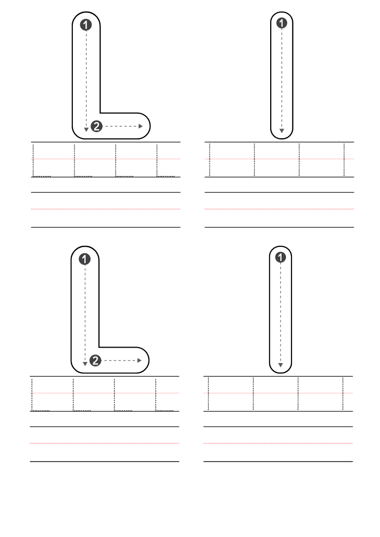 Free Preschool Letter L Worksheets Printable PDF Worksheets Library