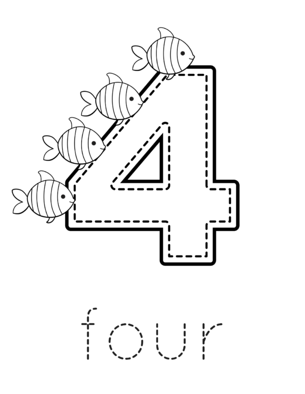 free printables number 2