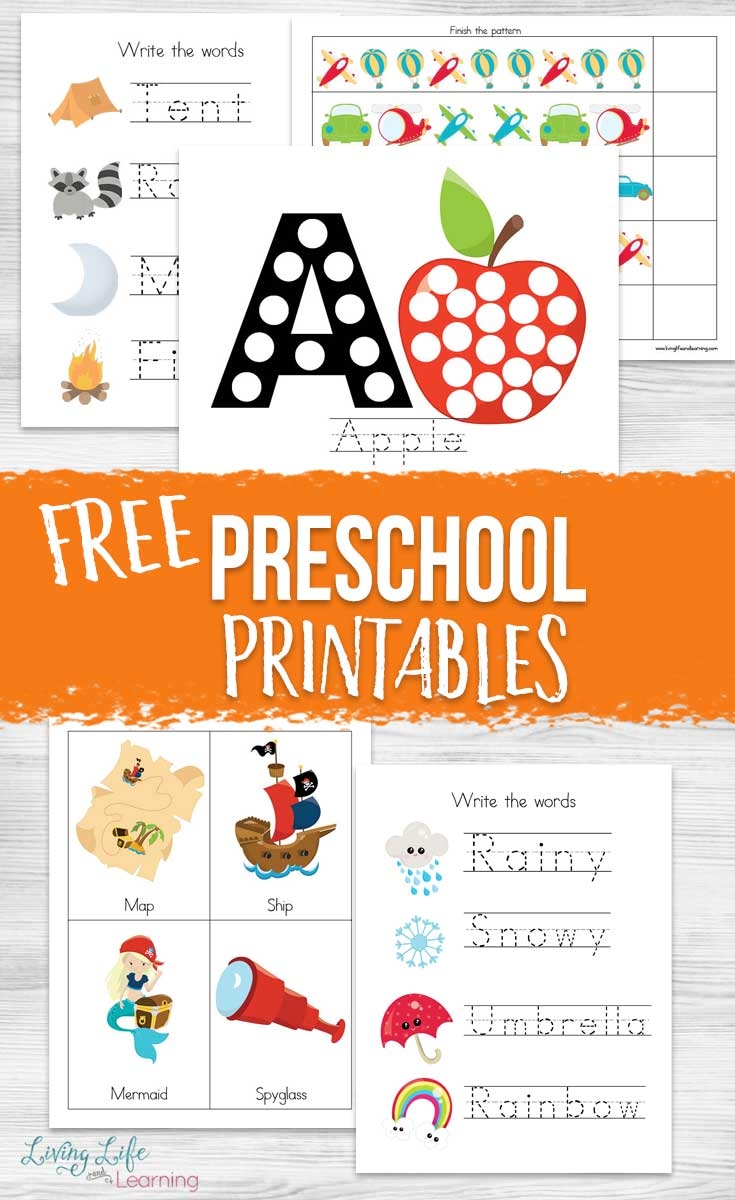 Free Preschool Printables NBKomputer
