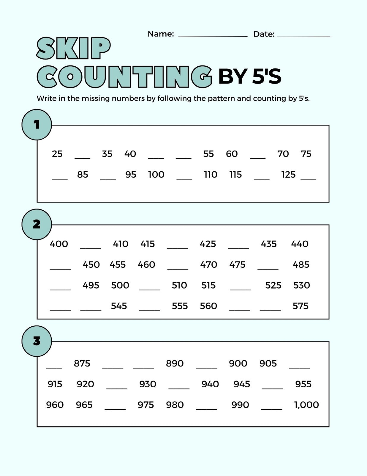 free printable 2nd grade worksheet