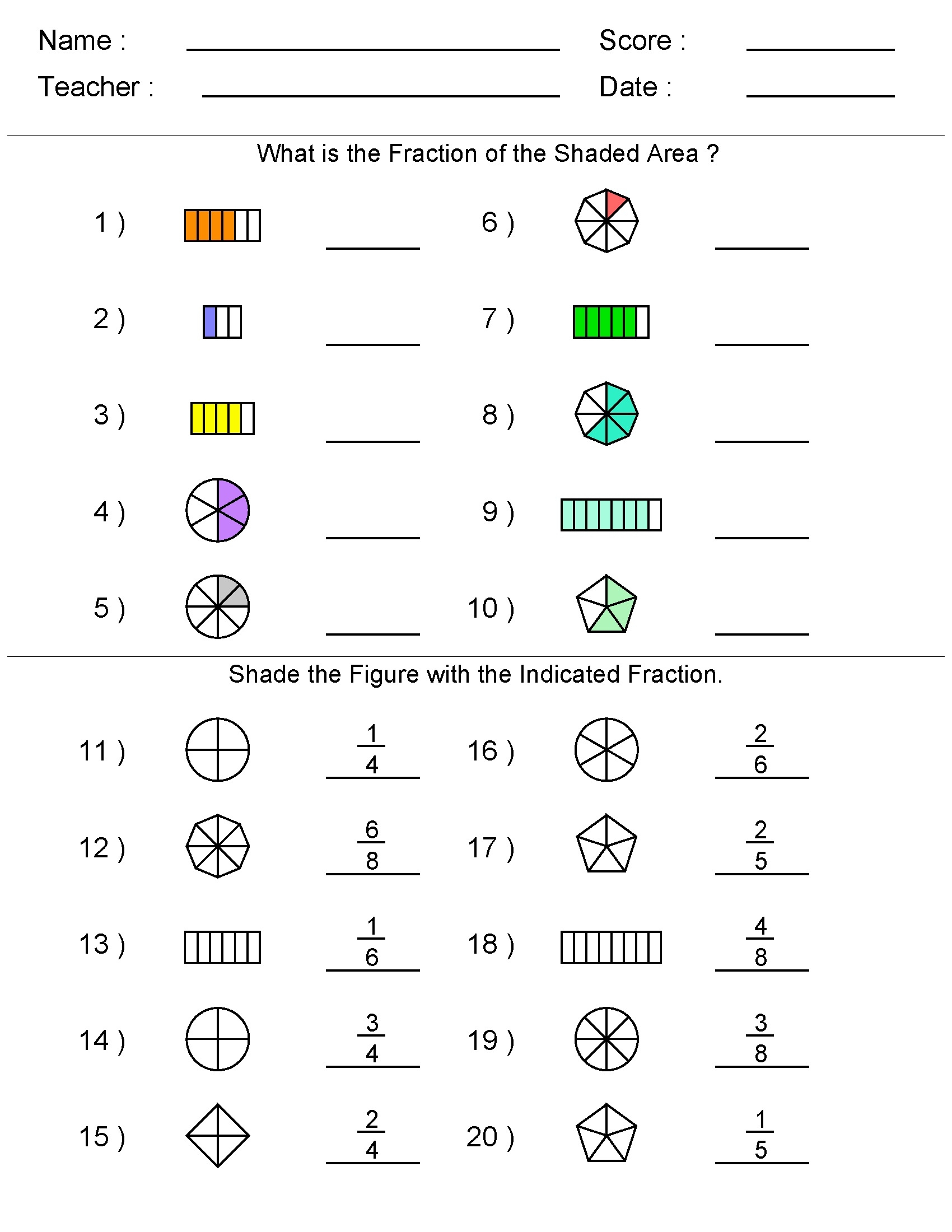 Free Printable 3rd Grade Math Worksheets Printable Worksheets