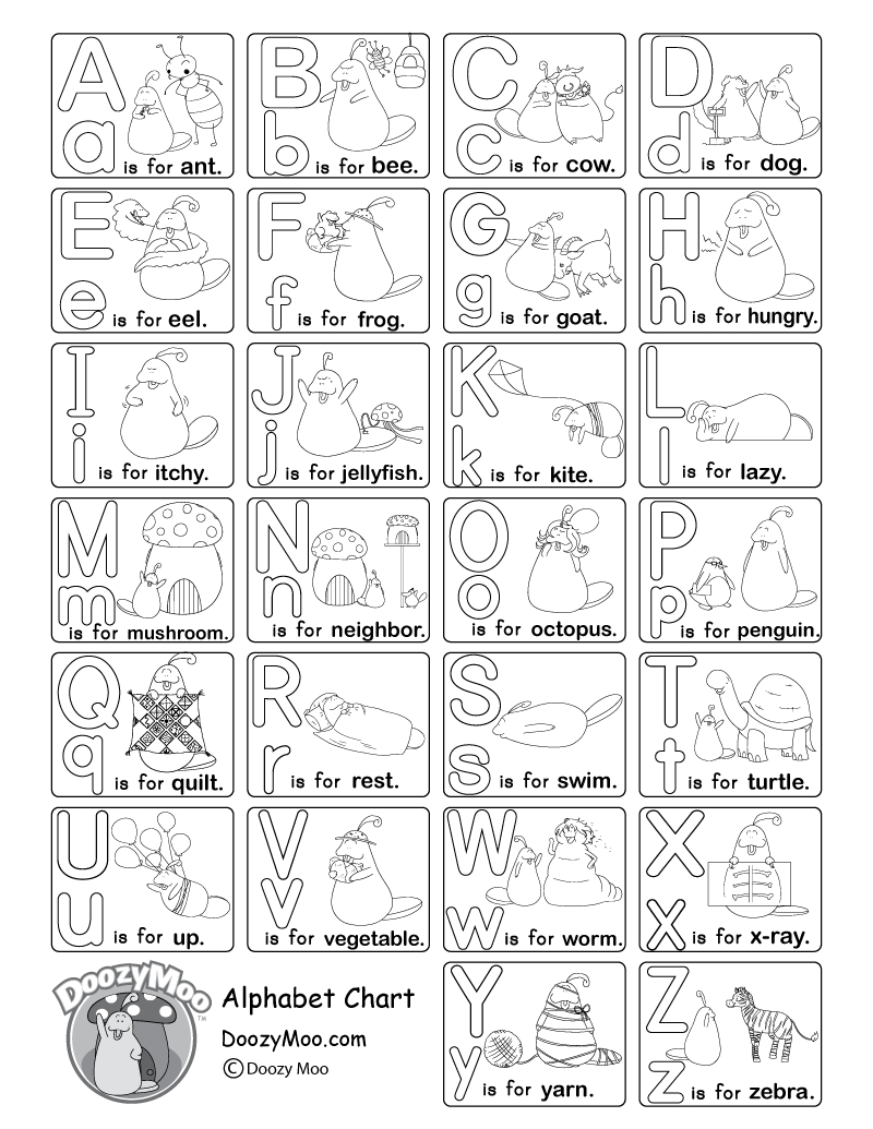 Free Printable Abc Worksheets