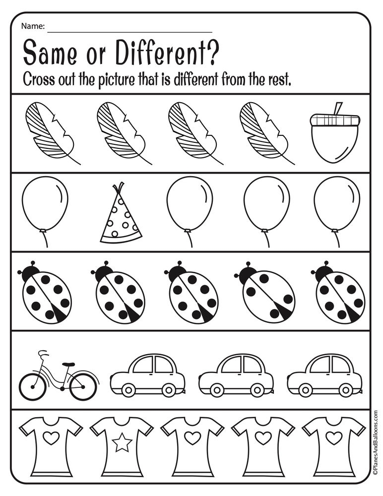 free educational worksheets for preschoolers