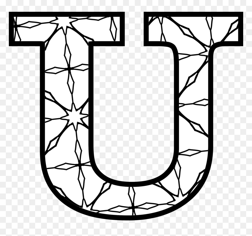 Free Printable Alphabet Letter U HD Png Download Vhv