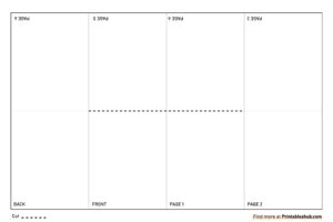 Free Printable Blank Mini Book Templates PDF Included Printables Hub
