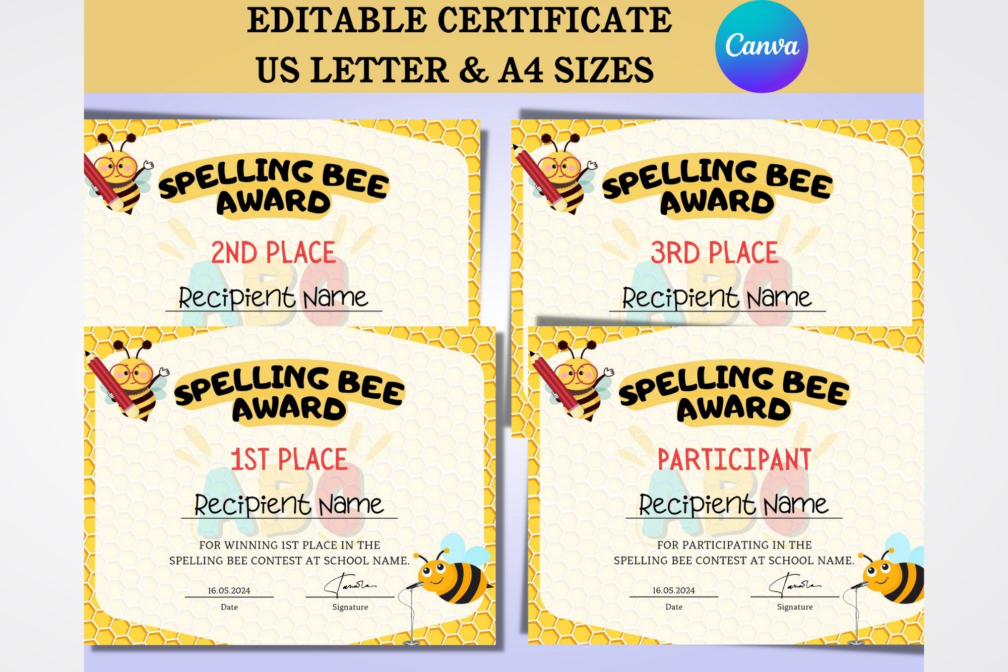 Free Printable Certificates Spelling Bee Download Free Printable 