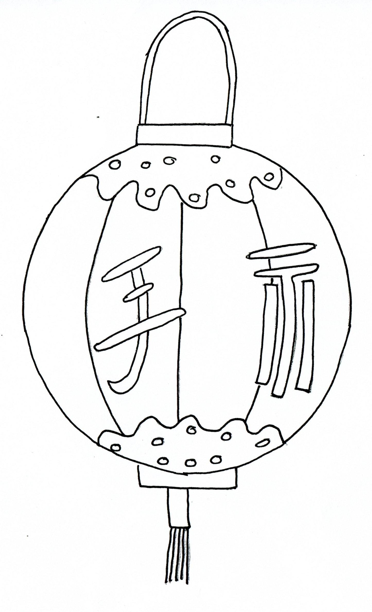 Free Printable Chinese Lantern Template Printable Templates