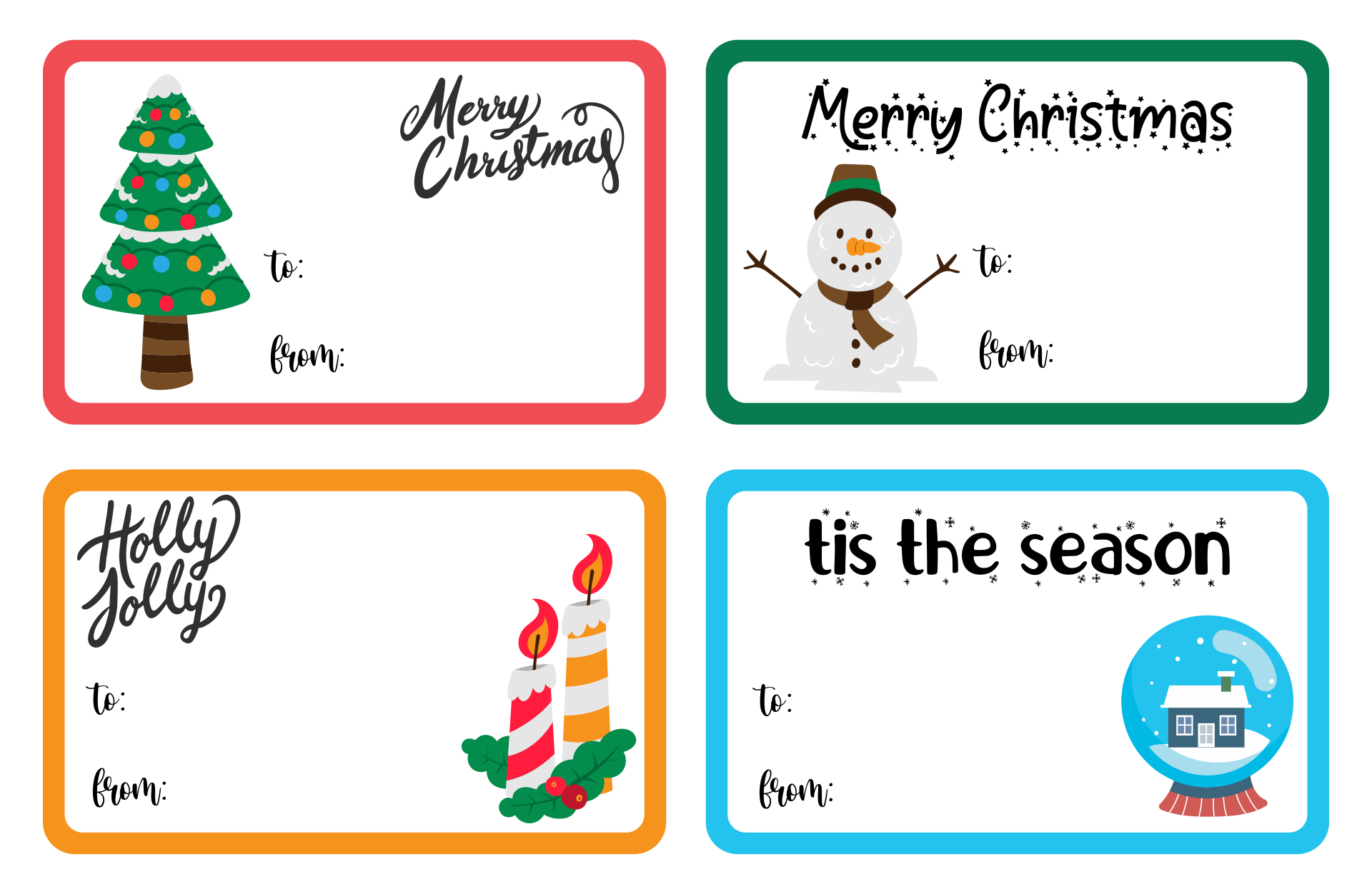 free printable name tags template