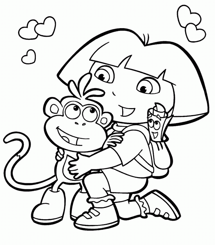 Free Printable Coloring Pages For Girls Coloring Home
