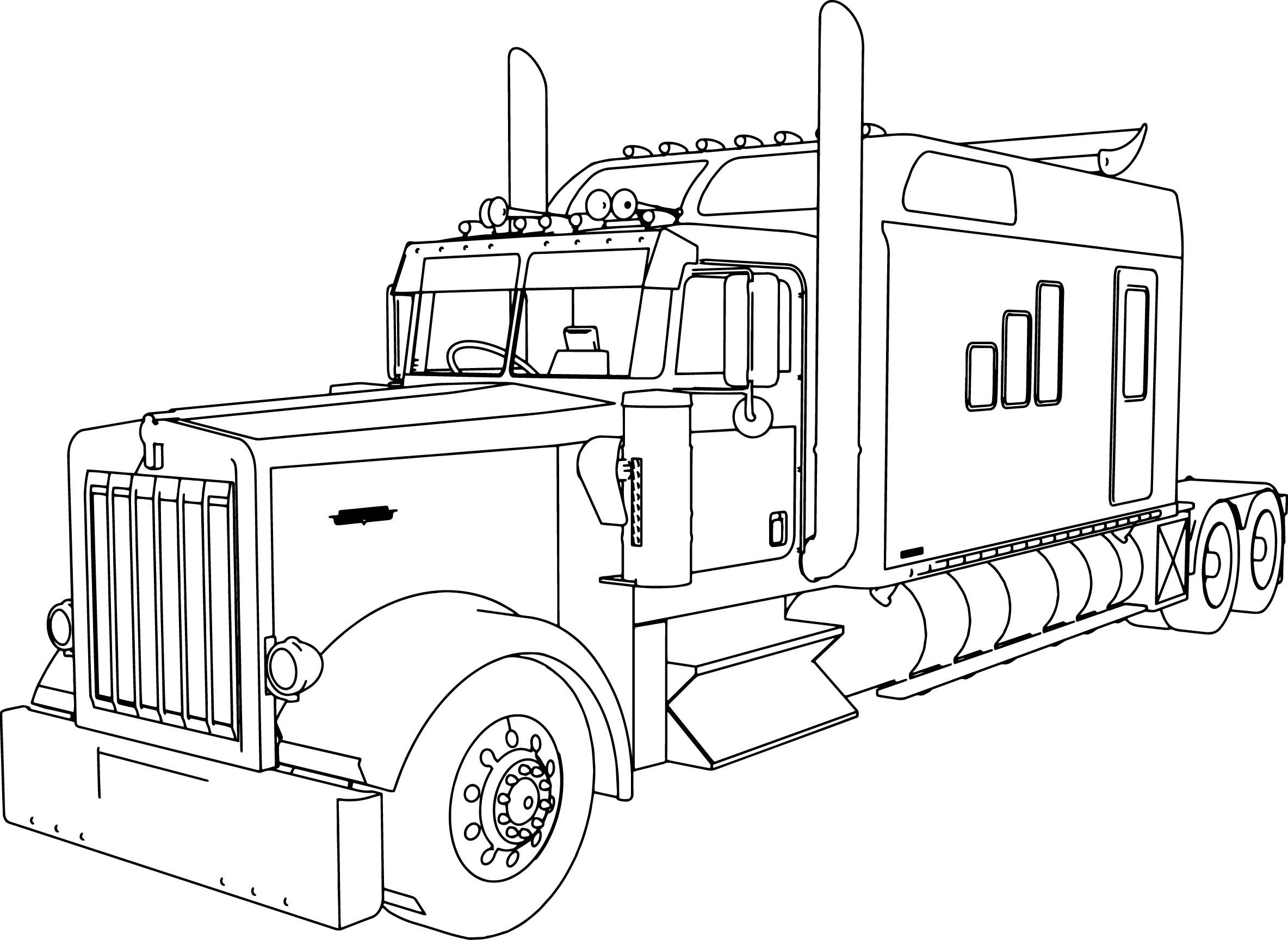 Free Printable Coloring Pages Trucks Printable Sight Words List