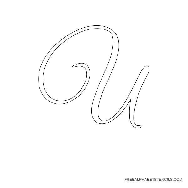Free Printable Cursive Bubble Letters Infoupdate