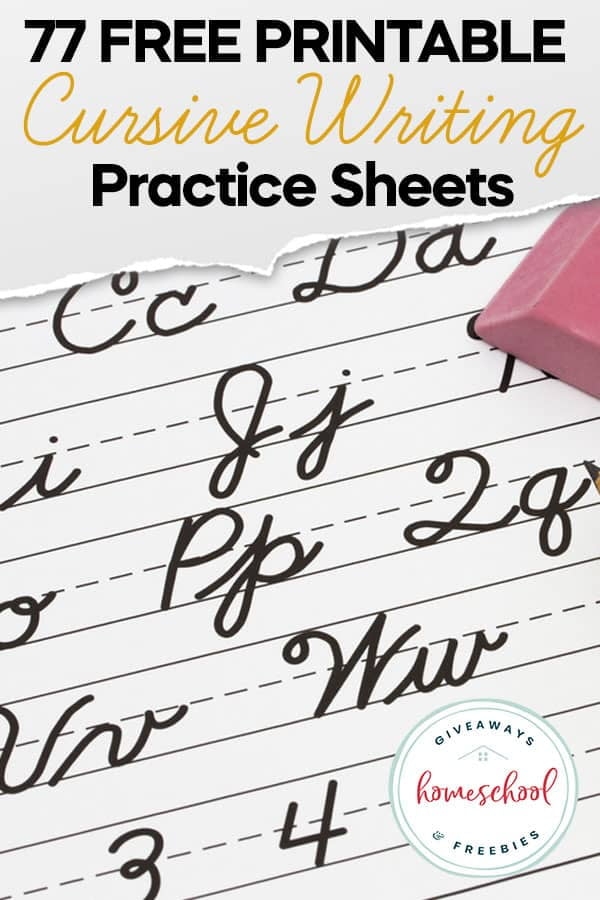 printable cursive practice sheets free